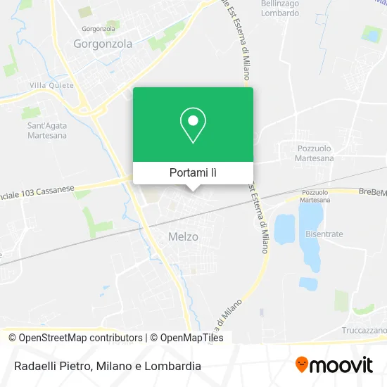 Mappa Radaelli Pietro