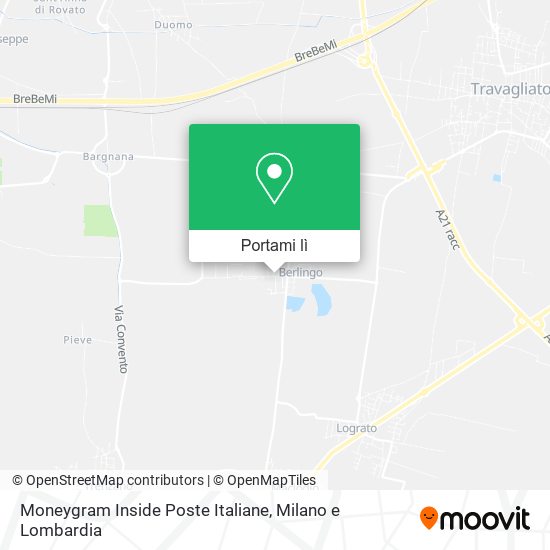 Mappa Moneygram Inside Poste Italiane
