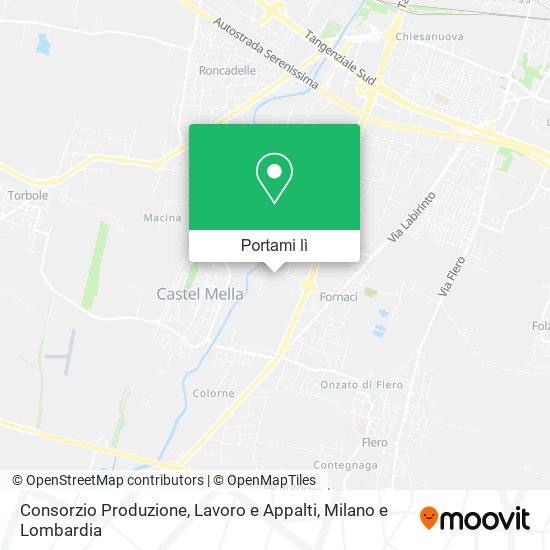 Mappa Consorzio Produzione, Lavoro e Appalti