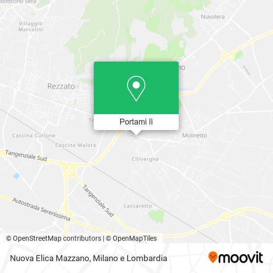 Mappa Nuova Elica Mazzano