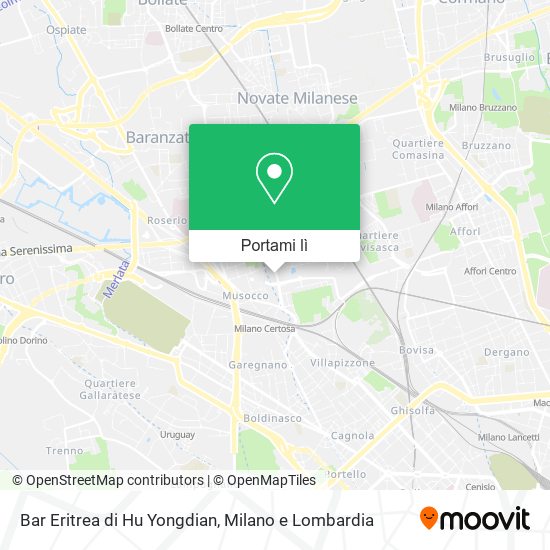 Mappa Bar Eritrea di Hu Yongdian