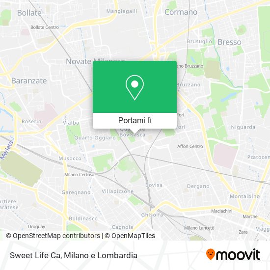 Mappa Sweet Life Ca