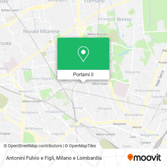Mappa Antonini Fulvio e Figli