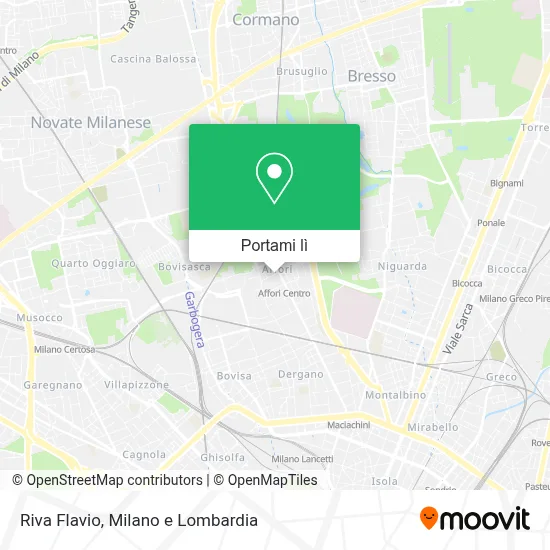 Mappa Riva Flavio