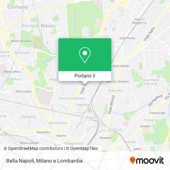 Mappa Bella Napoli