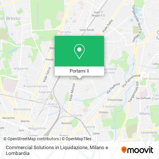 Mappa Commercial Solutions in Liquidazione