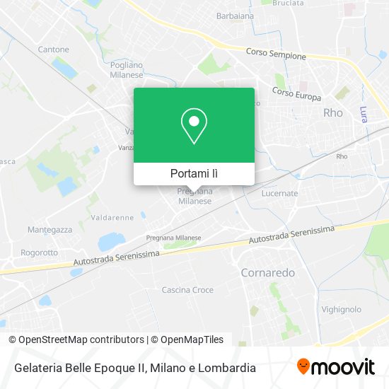 Mappa Gelateria Belle Epoque II