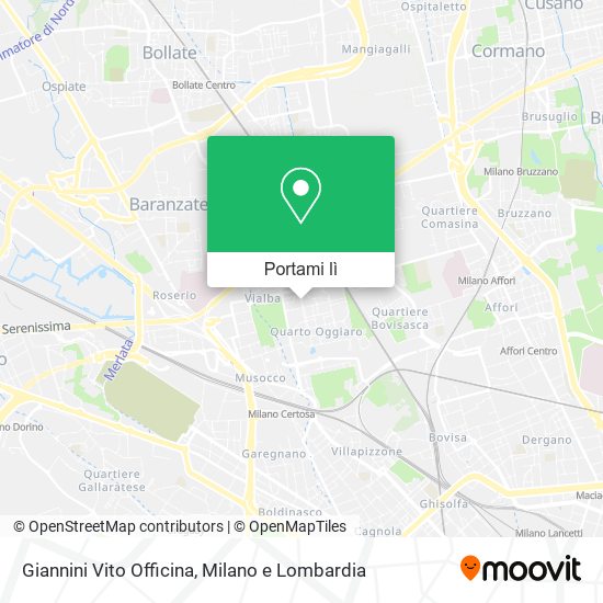 Mappa Giannini Vito Officina