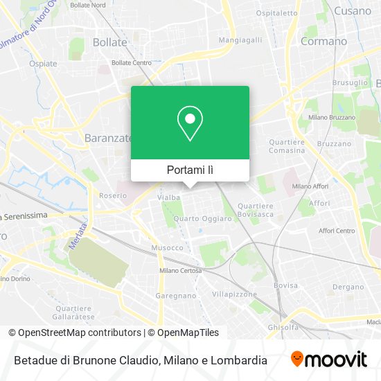 Mappa Betadue di Brunone Claudio
