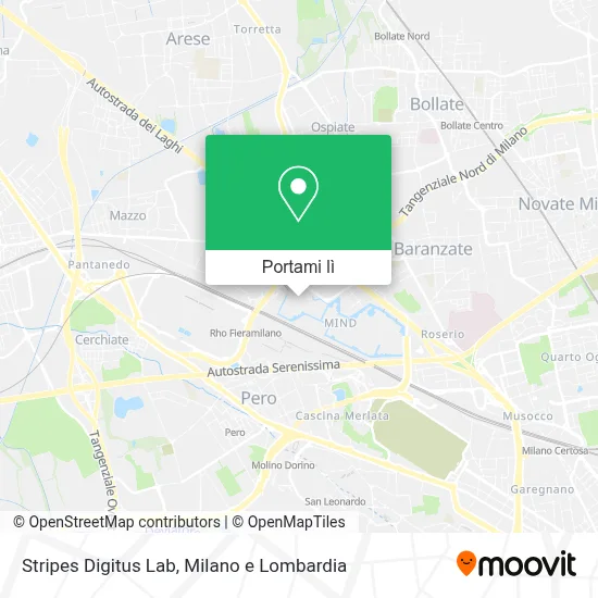 Mappa Stripes Digitus Lab