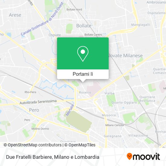 Mappa Due Fratelli Barbiere