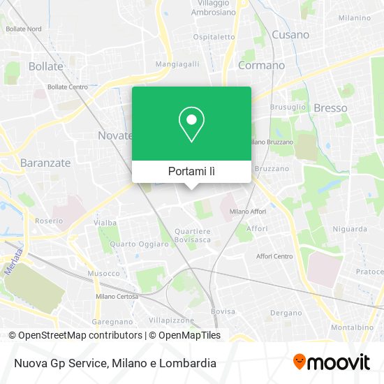 Mappa Nuova Gp Service