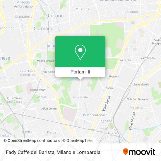 Mappa Fady Caffe del Barista