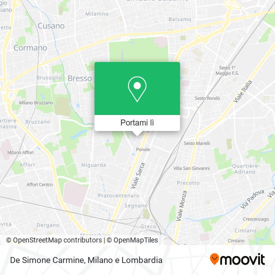 Mappa De Simone Carmine
