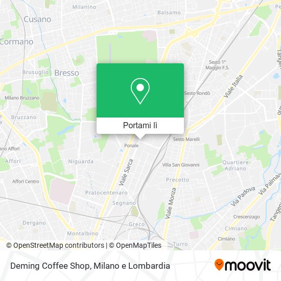 Mappa Deming Coffee Shop