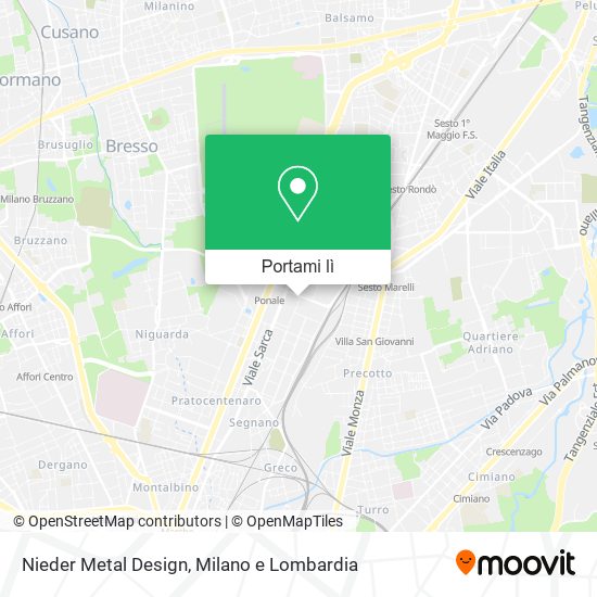 Mappa Nieder Metal Design