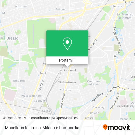 Mappa Macelleria Islamica