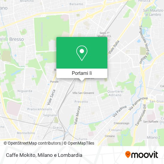 Mappa Caffe Mokito