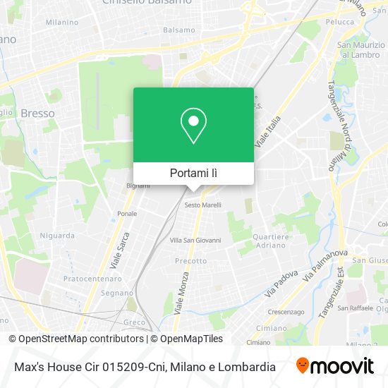 Mappa Max's House Cir 015209-Cni