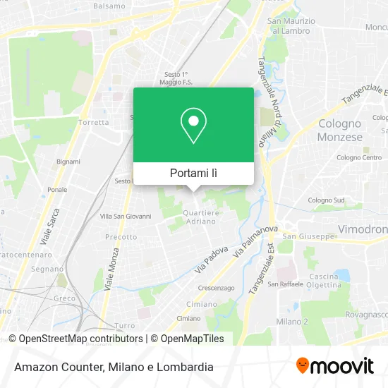 Mappa Amazon Counter