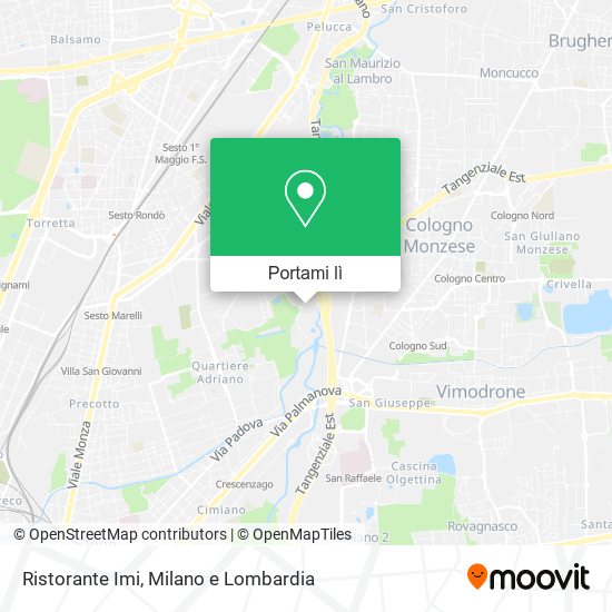 Mappa Ristorante Imi