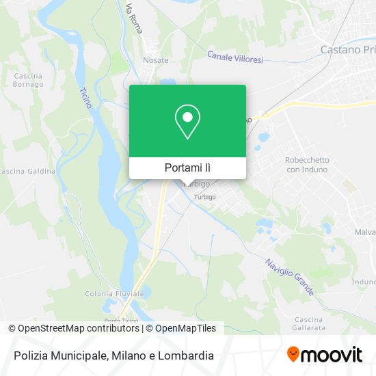 Mappa Polizia Municipale