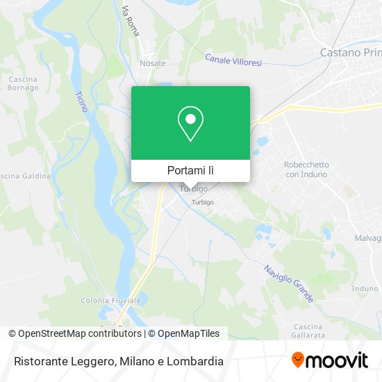 Mappa Ristorante Leggero