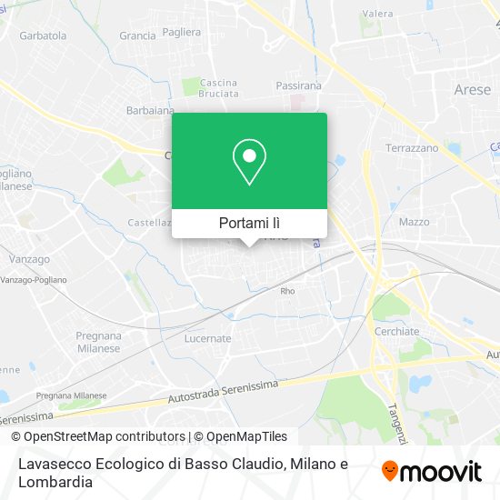 Mappa Lavasecco Ecologico di Basso Claudio