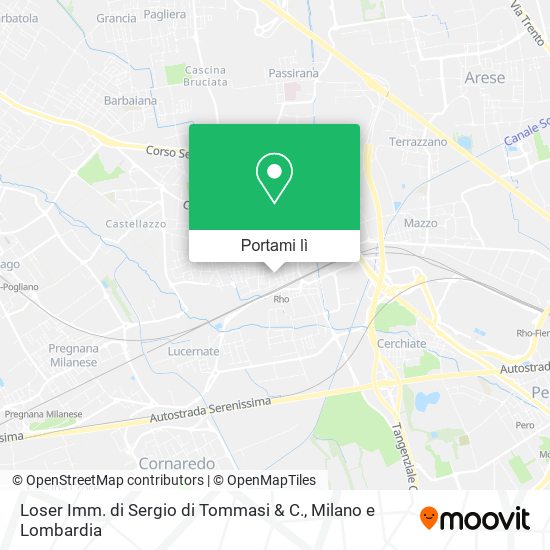 Mappa Loser Imm. di Sergio di Tommasi & C.