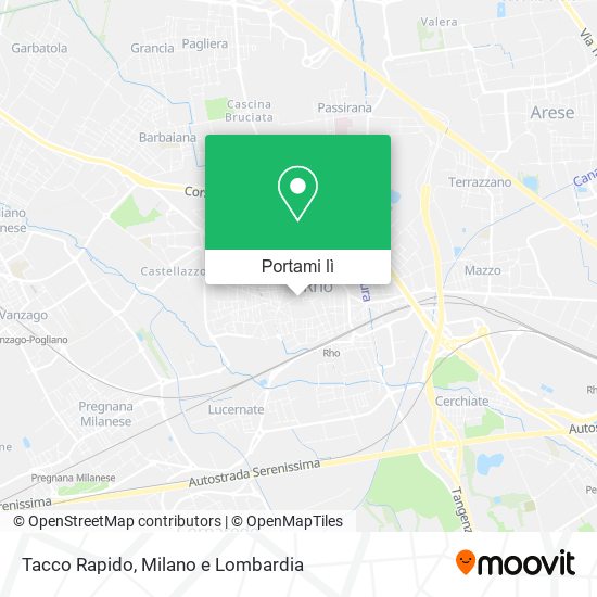 Mappa Tacco Rapido