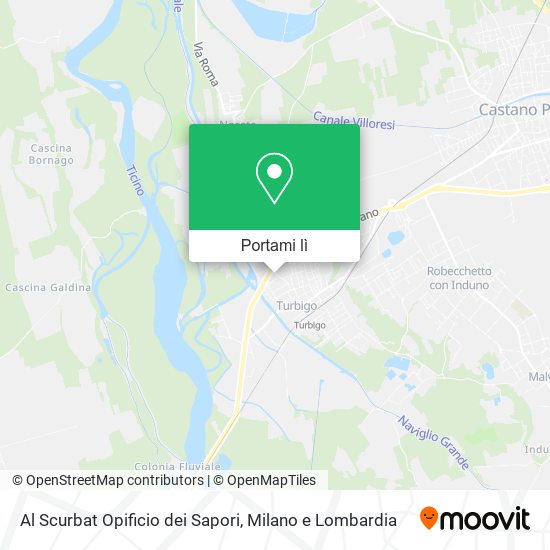 Mappa Al Scurbat Opificio dei Sapori