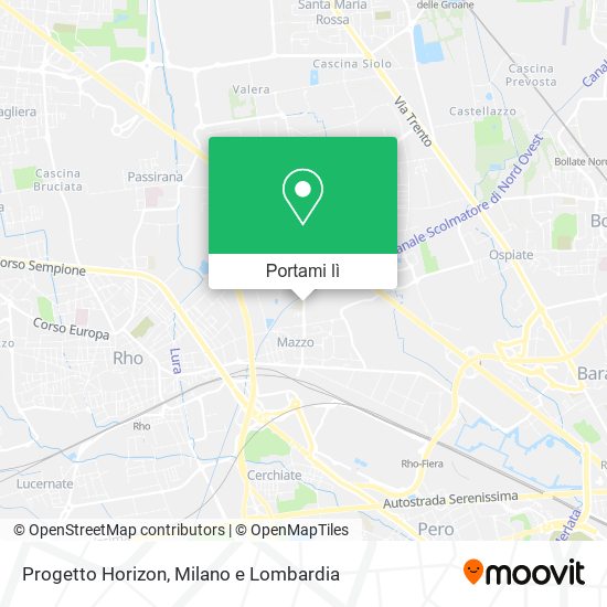 Mappa Progetto Horizon