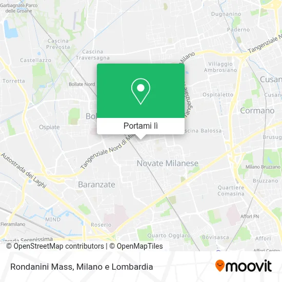 Mappa Rondanini Mass