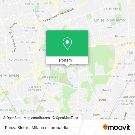 Mappa Ranza Bistrot