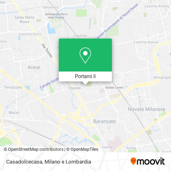 Mappa Casadolcecasa