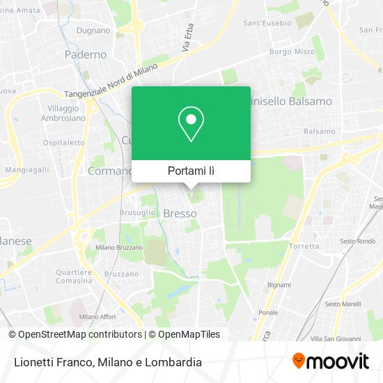 Mappa Lionetti Franco