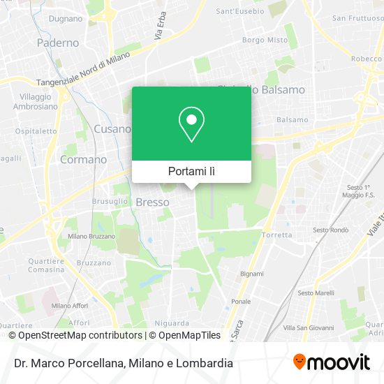 Mappa Dr. Marco Porcellana