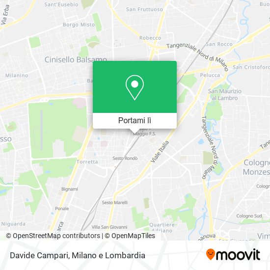 Mappa Davide Campari