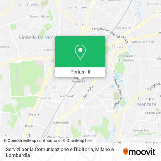 Mappa Servizi per la Comunicazione e l'Editoria