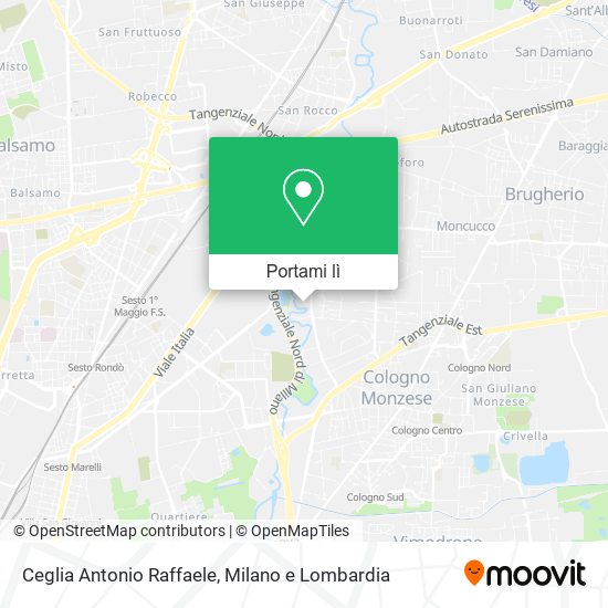 Mappa Ceglia Antonio Raffaele