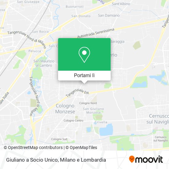 Mappa Giuliano a Socio Unico