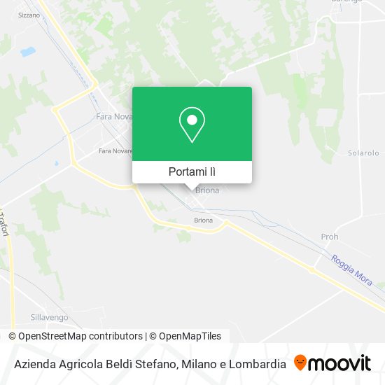Mappa Azienda Agricola Beldì Stefano
