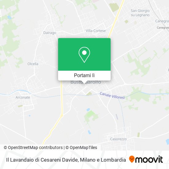Mappa Il Lavandaio di Cesareni Davide