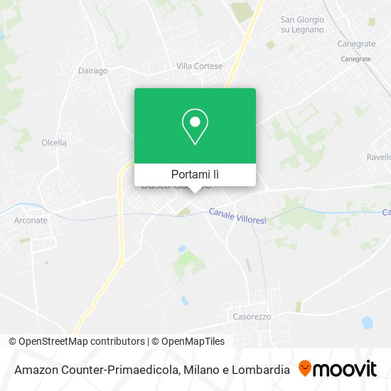 Mappa Amazon Counter-Primaedicola