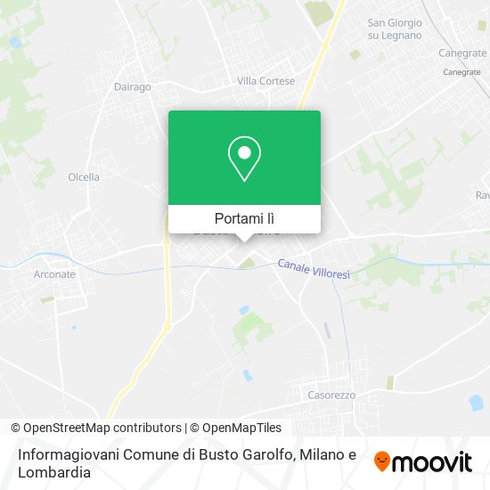 Mappa Informagiovani Comune di Busto Garolfo
