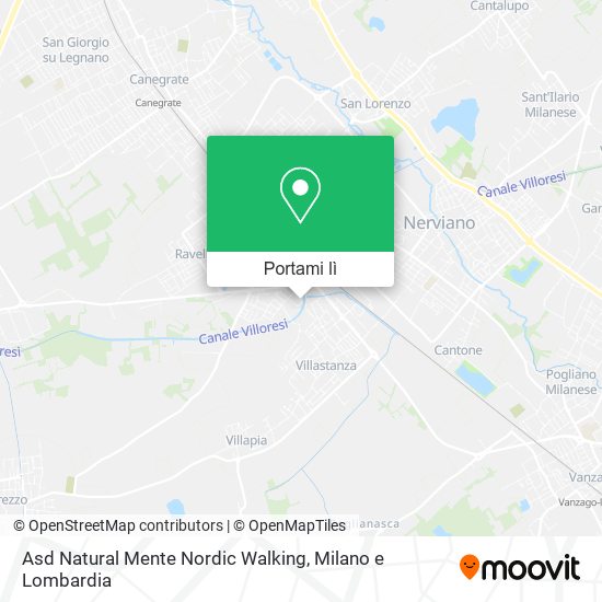 Mappa Asd Natural Mente Nordic Walking