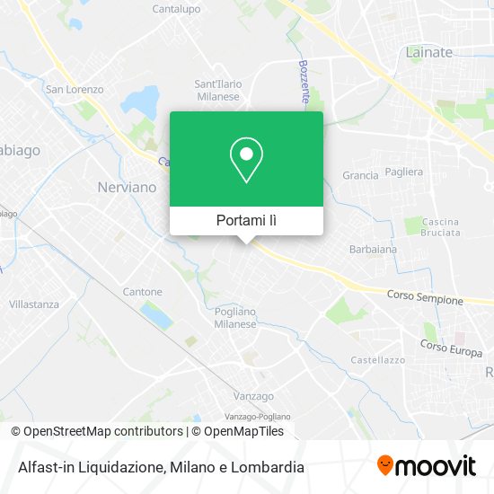 Mappa Alfast-in Liquidazione