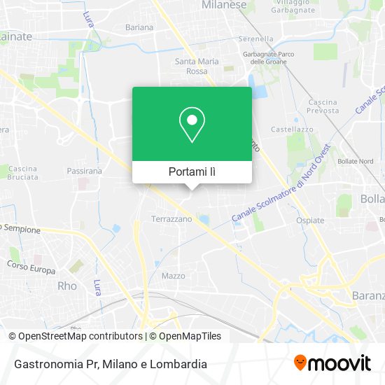 Mappa Gastronomia Pr