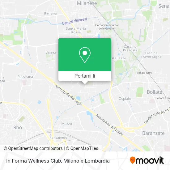 Mappa In Forma Wellness Club