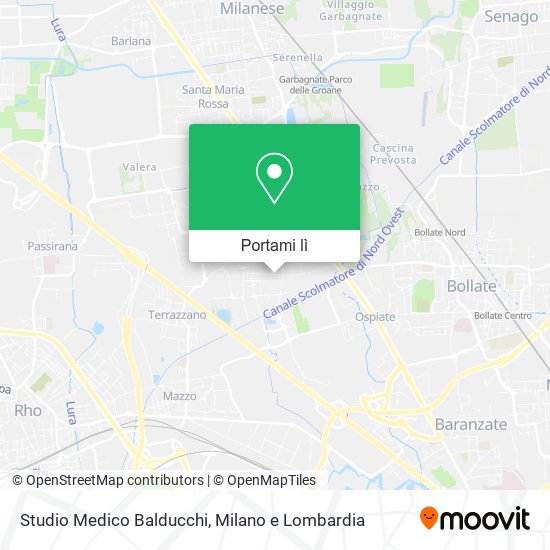 Mappa Studio Medico Balducchi